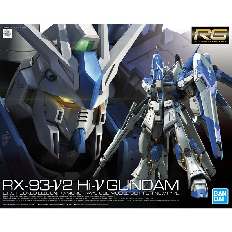 반다이 정품 건담 애니메이션 모델 RG RX-93-V2 - Bandai Model Gundam Rg 리뷰 및 가격