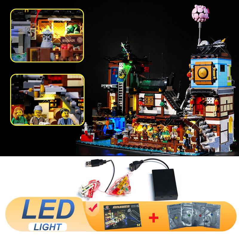 레고 70657 닌자고 시티 도크 06083용 LED  - Lego Set City 리뷰 및 가격
